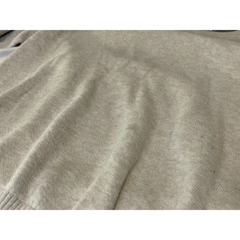 PLACE Sweater Kids 7/8 Beige Knit Crewneck Pullover Lightweight Fall Casual
